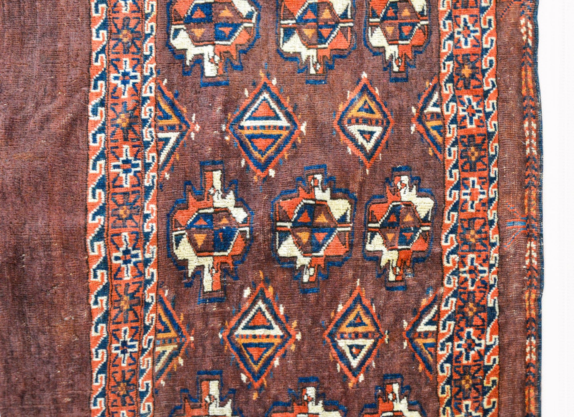 Late 19th Century Yamout Rug For Sale