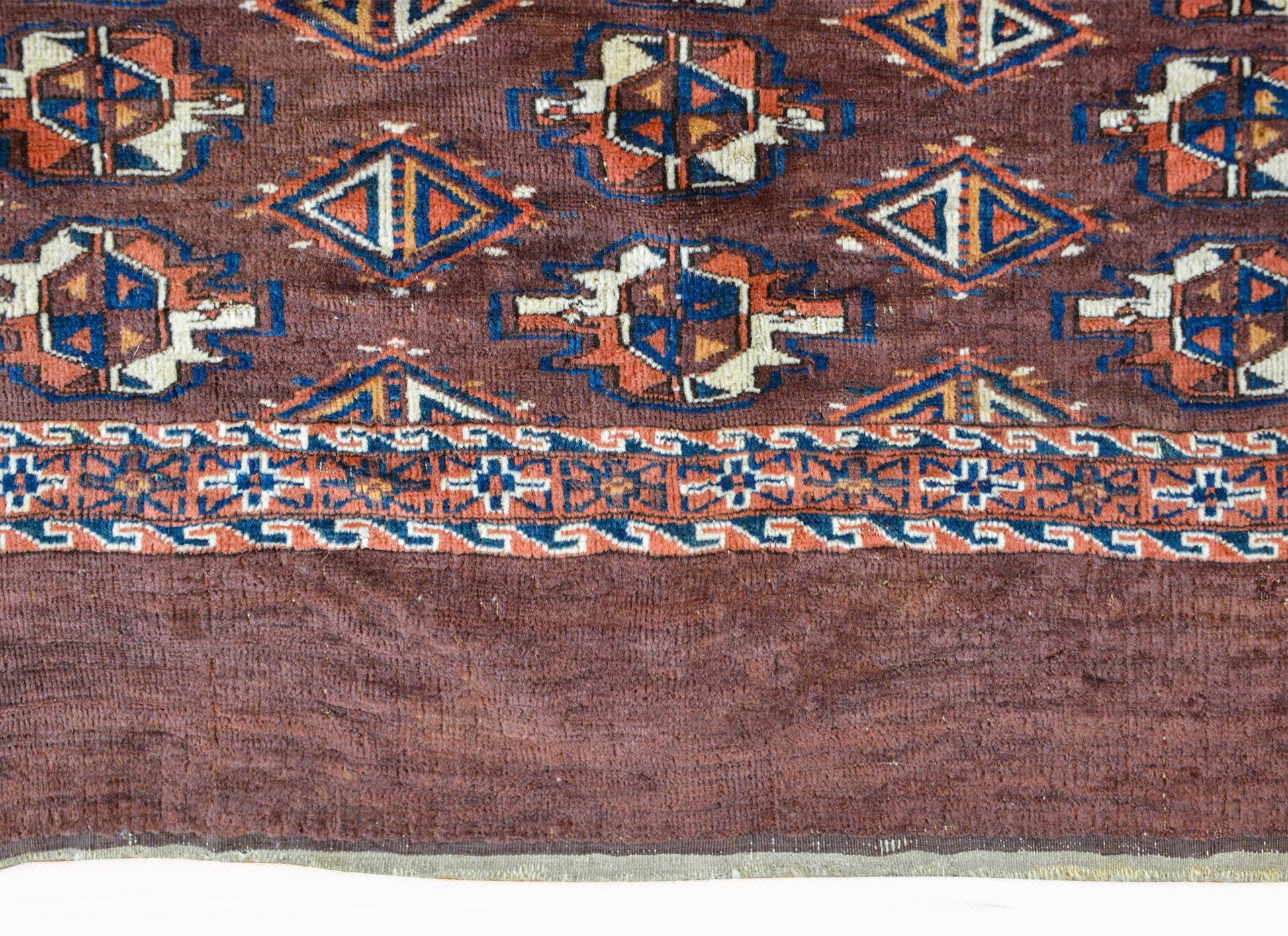 Late 19th Century Yamout Rug For Sale