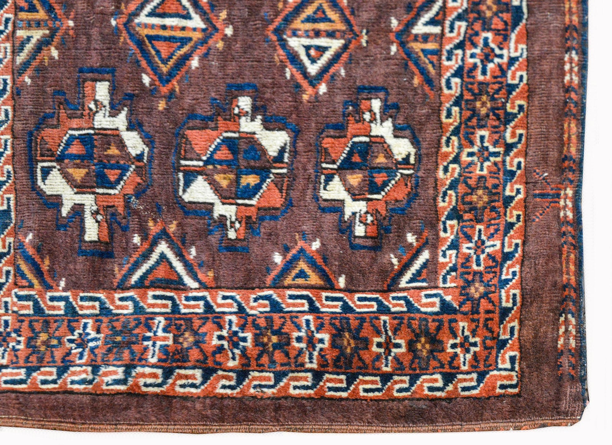 Late 19th Century Yamout Rug For Sale
