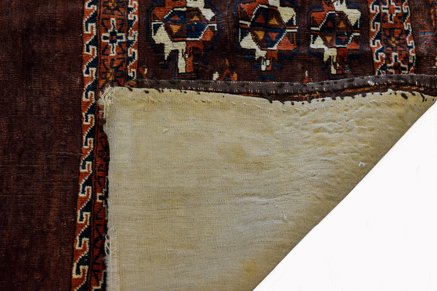 Late 19th Century Yamout Rug For Sale
