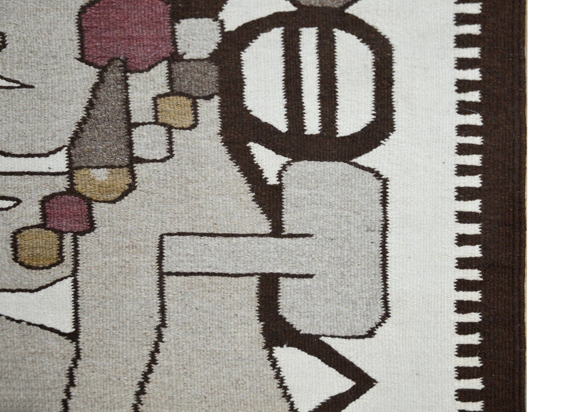 Mexican Flatweave Rug For Sale