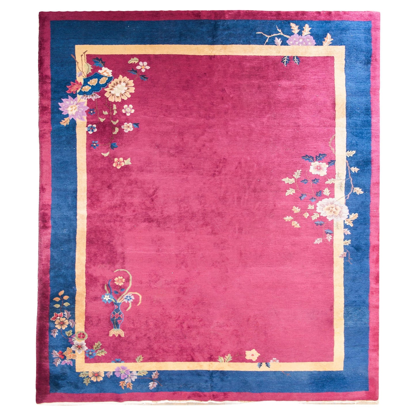 Early 20th Century Chinese Art Deco Rug For Sale