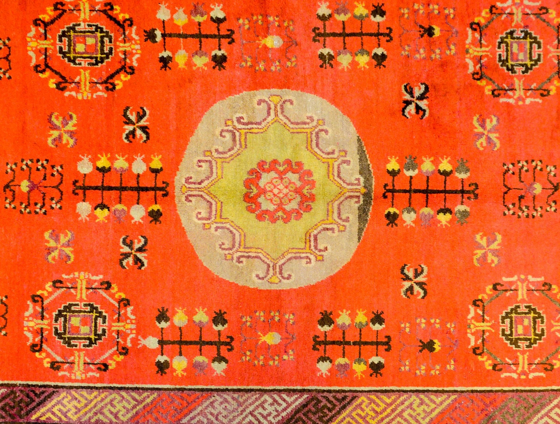 Amazing Early 20th Century Khotan Rug For Sale