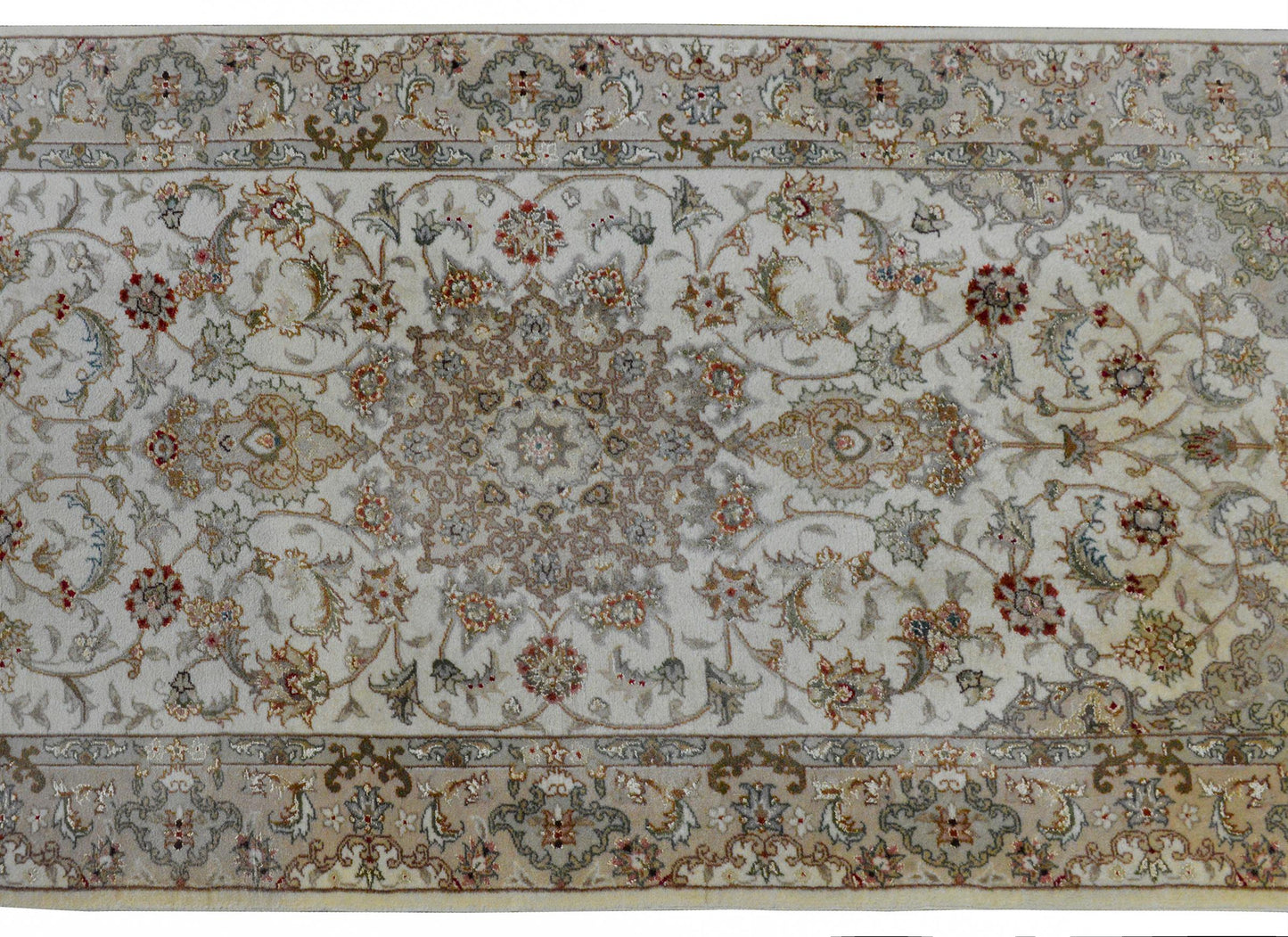 Vintage Tabriz-Style Runner For Sale