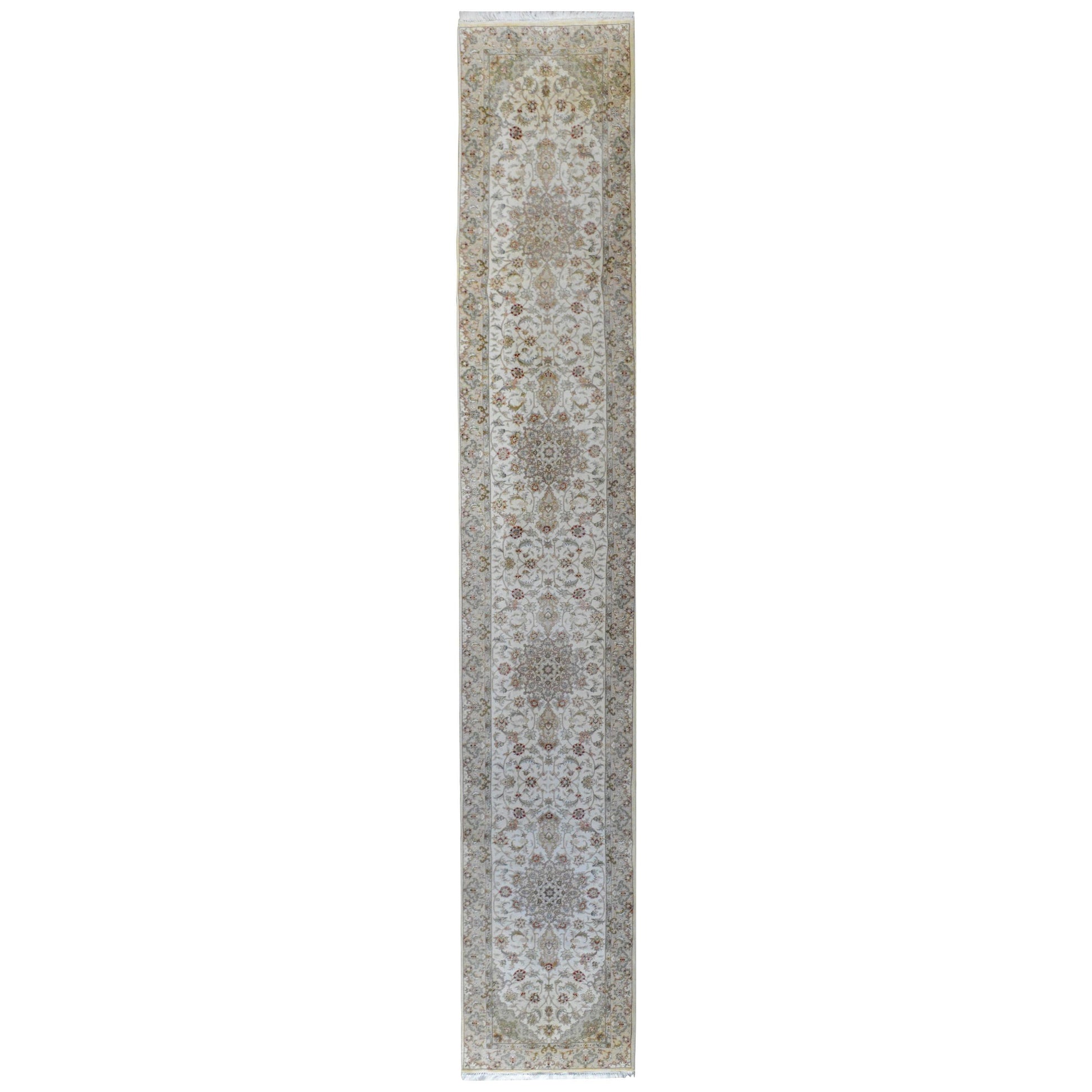 Vintage Tabriz-Style Runner For Sale