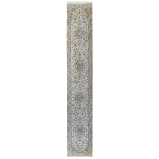 Vintage Tabriz-Style Runner For Sale