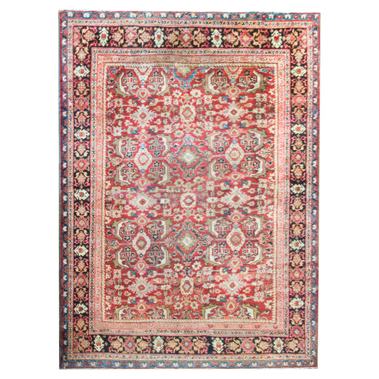 Early 20th Century Persian Meshkabad Rug For Sale