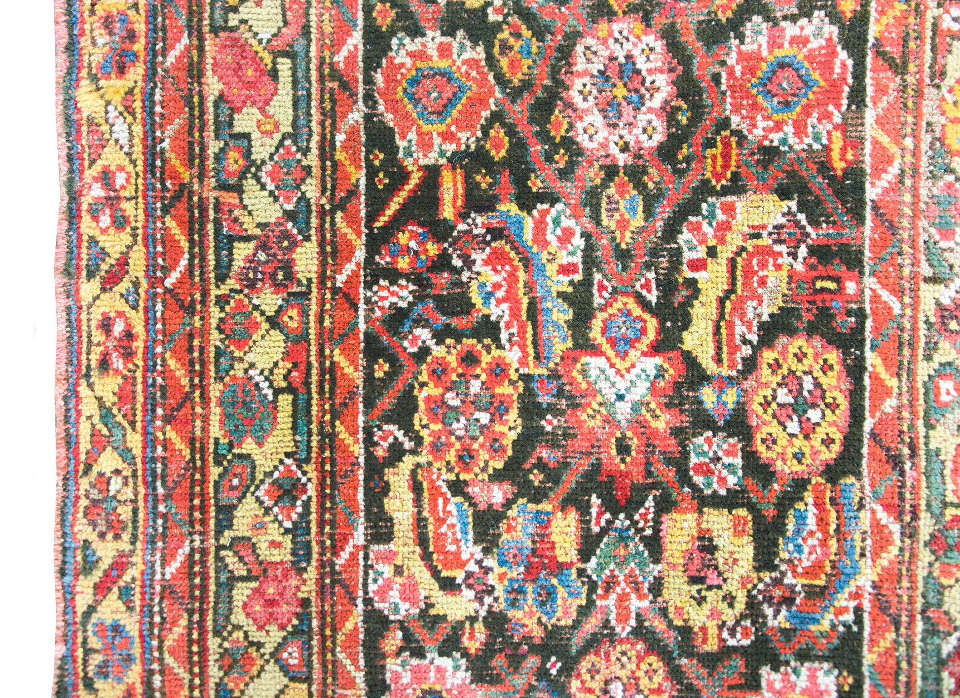 Early 20th Century Persian Kurdish Rug For Sale