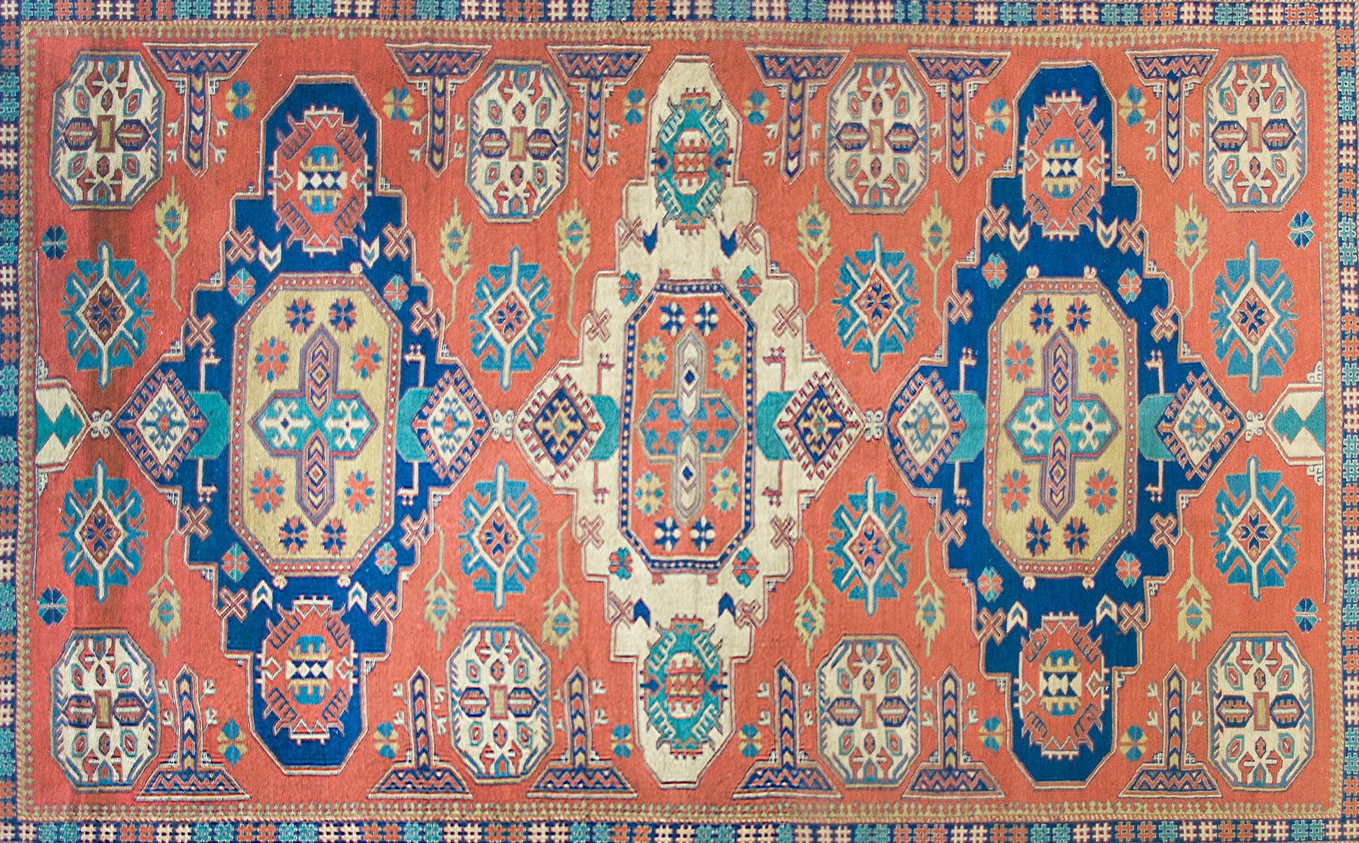Vintage Persian Soumak Rug For Sale