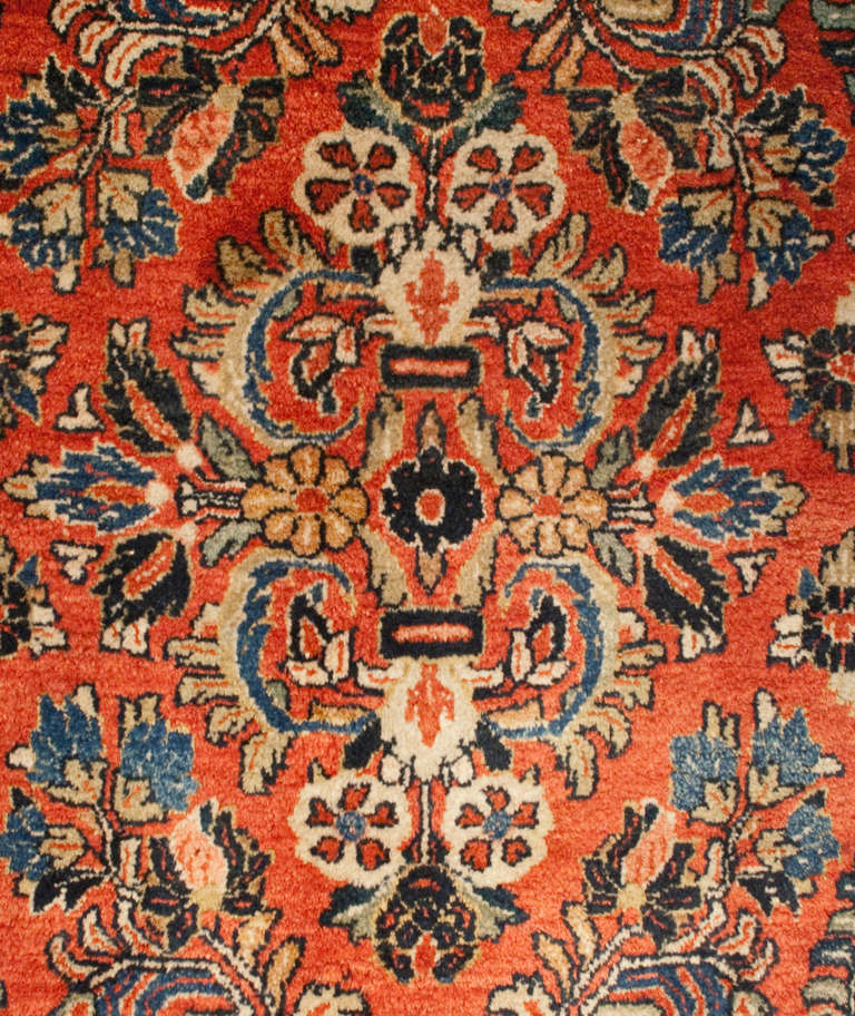 Early 20th Century Persian Sarouk Runner For Sale