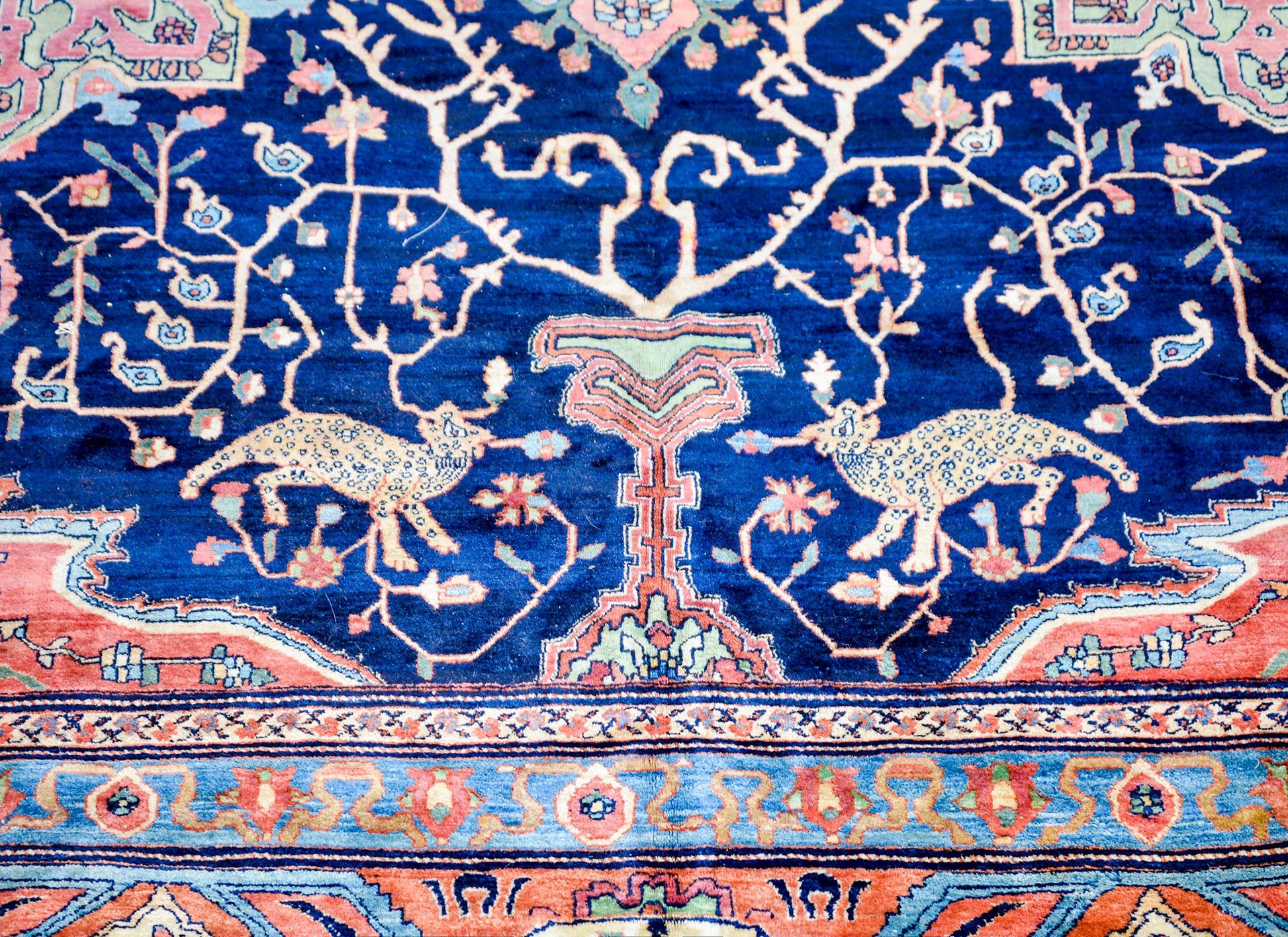 Extraordinary Monumental 19th Century Sarouk Farahan Rug For Sale