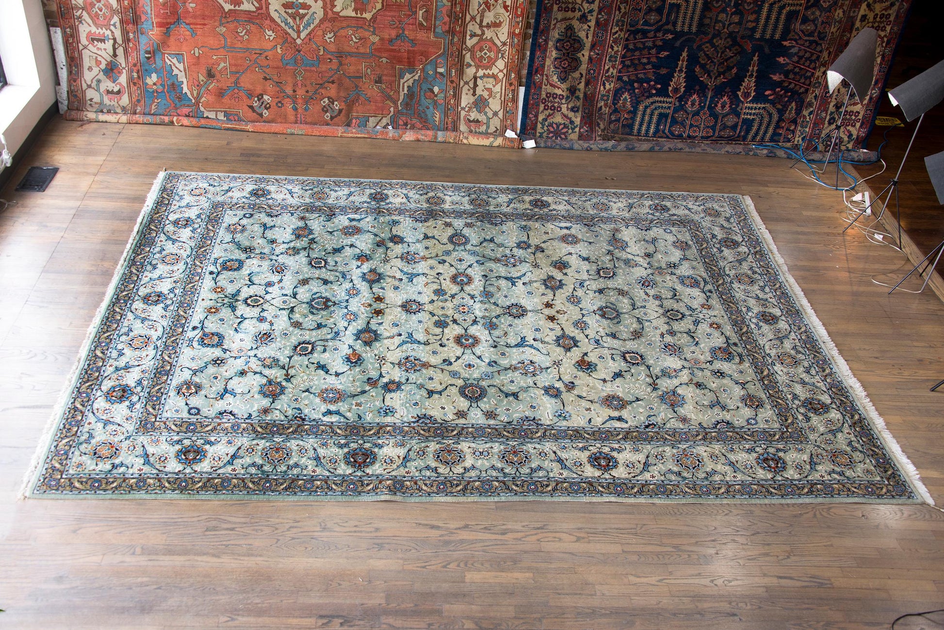 MId-20th Century Persian Kashan Rug For Sale