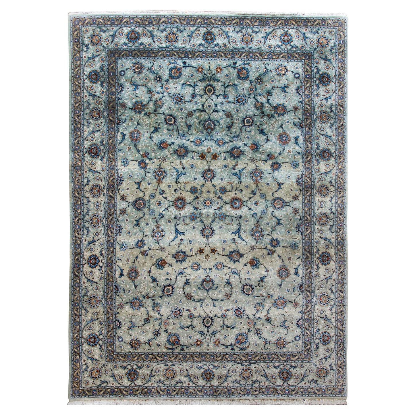 MId-20th Century Persian Kashan Rug For Sale