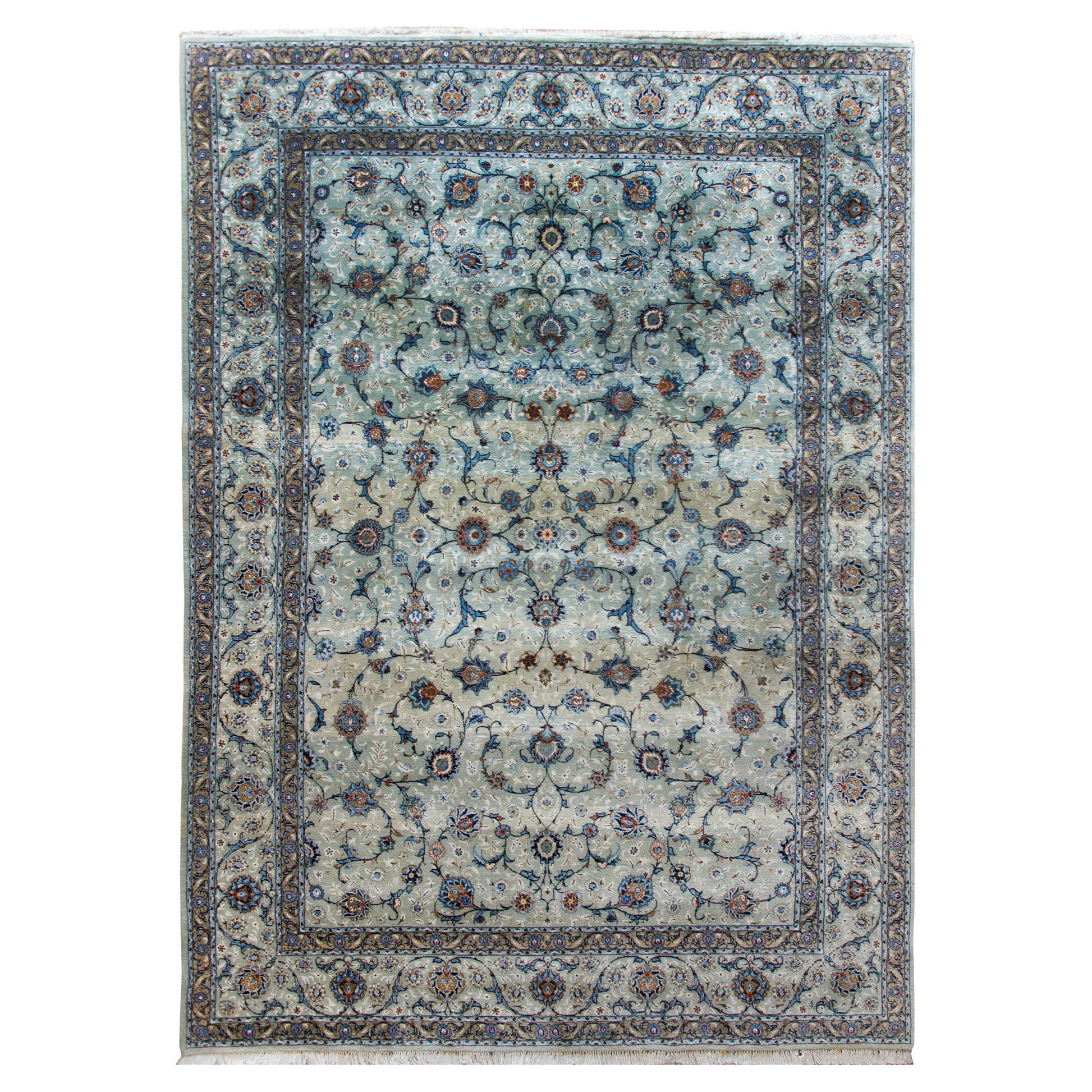 MId-20th Century Persian Kashan Rug For Sale