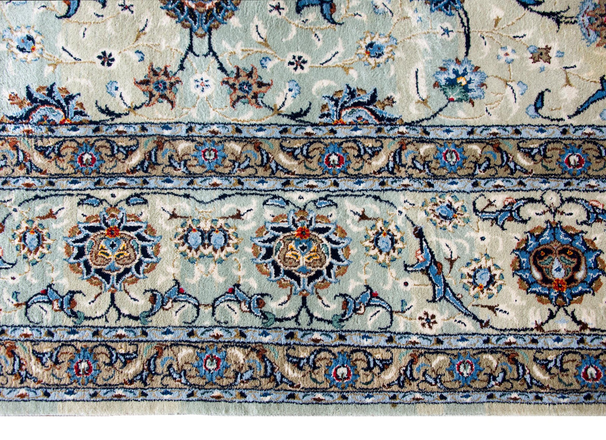 MId-20th Century Persian Kashan Rug For Sale