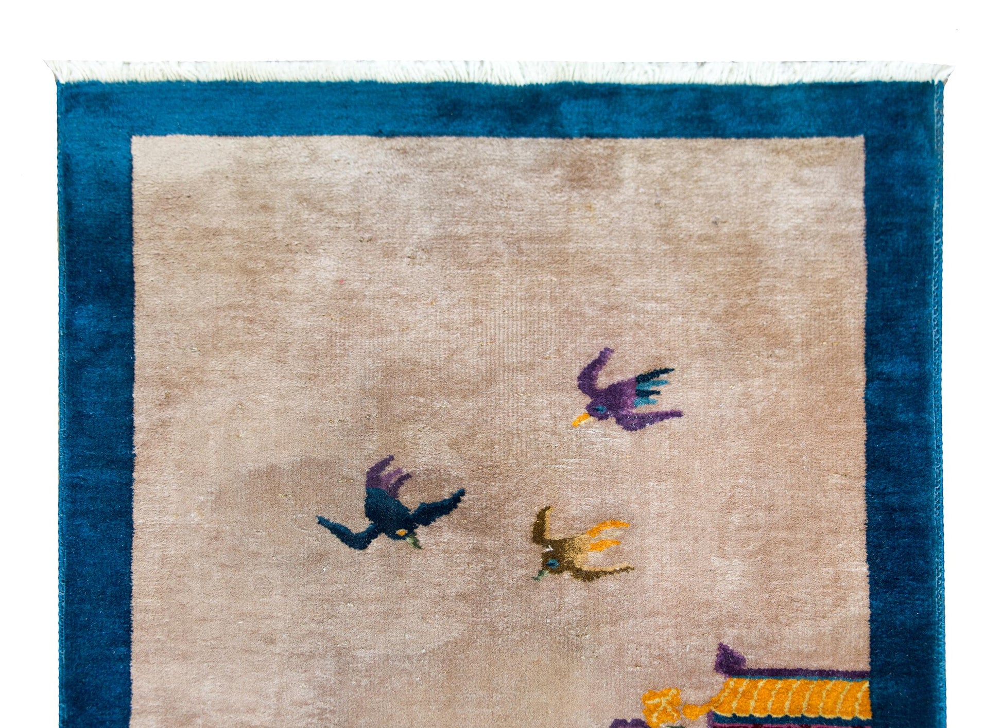 Early 20th Century Chinese Art Deco Rug For Sale