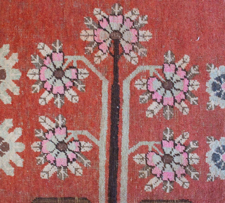 Early 20th Century Samarkand Carpet For Sale