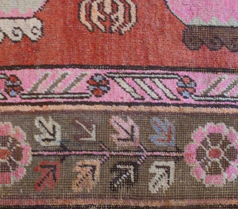 Early 20th Century Samarkand Carpet For Sale