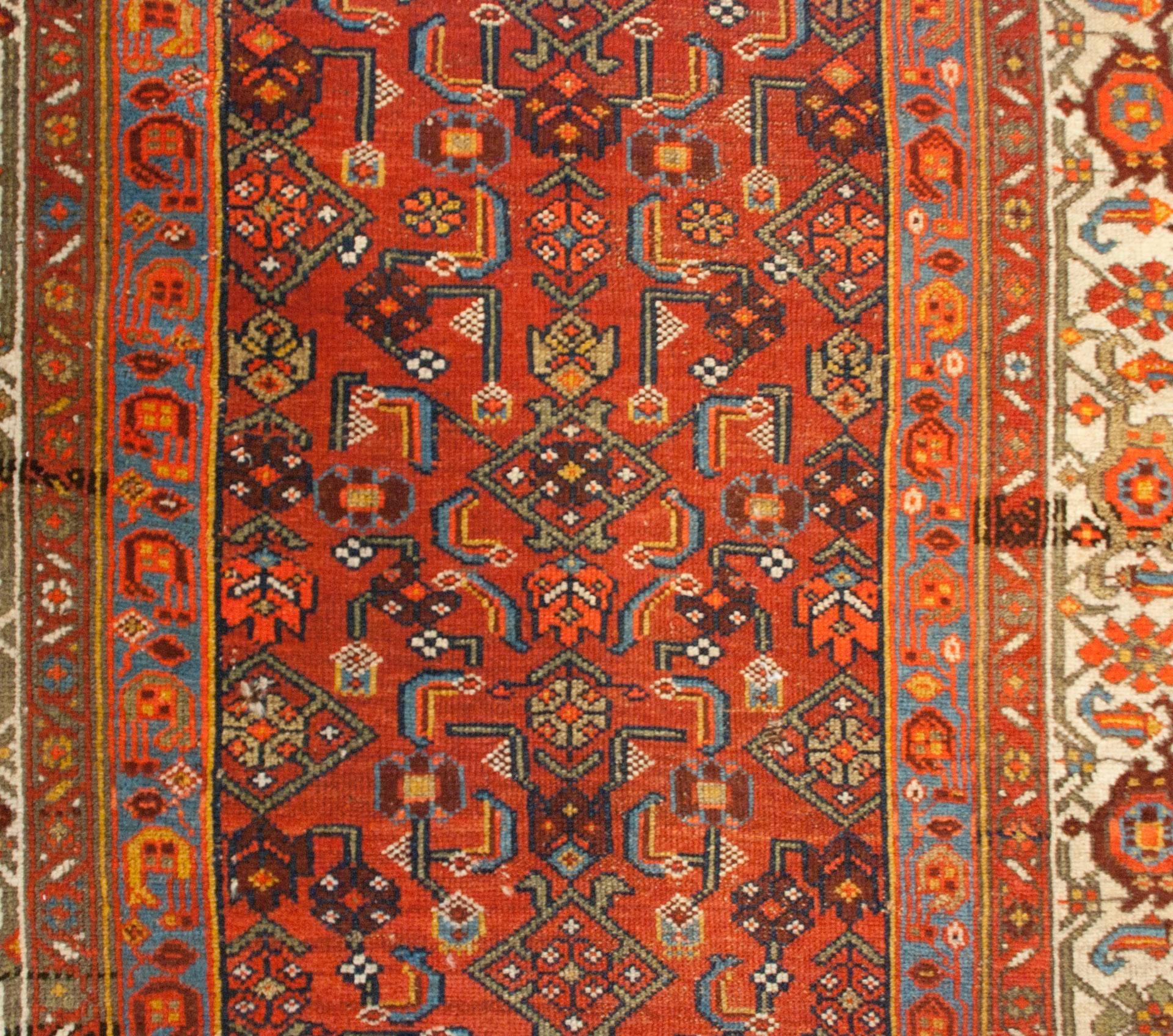 19th Century Bidjar Runner For Sale