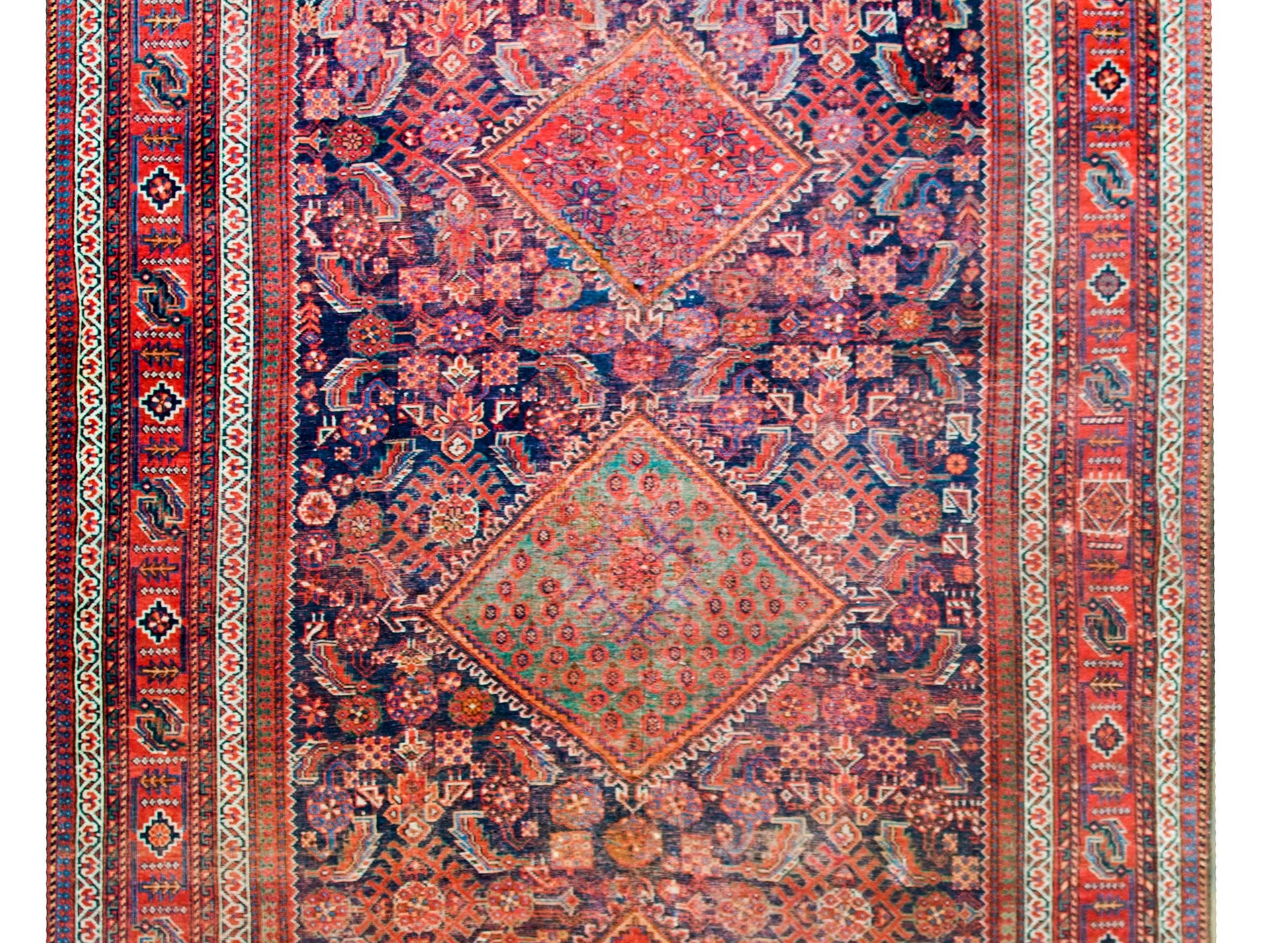 Early 20th Century, Persian Afshar Rug For Sale