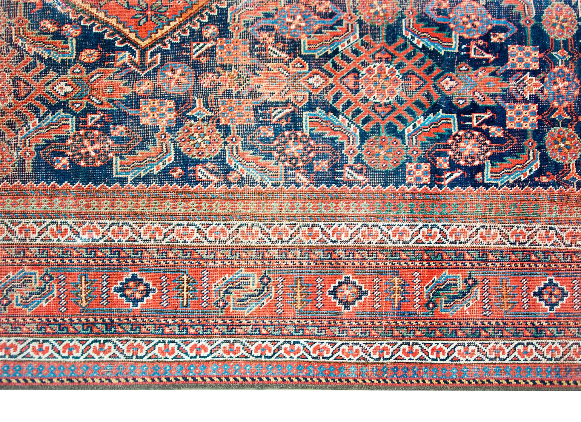 Early 20th Century, Persian Afshar Rug For Sale