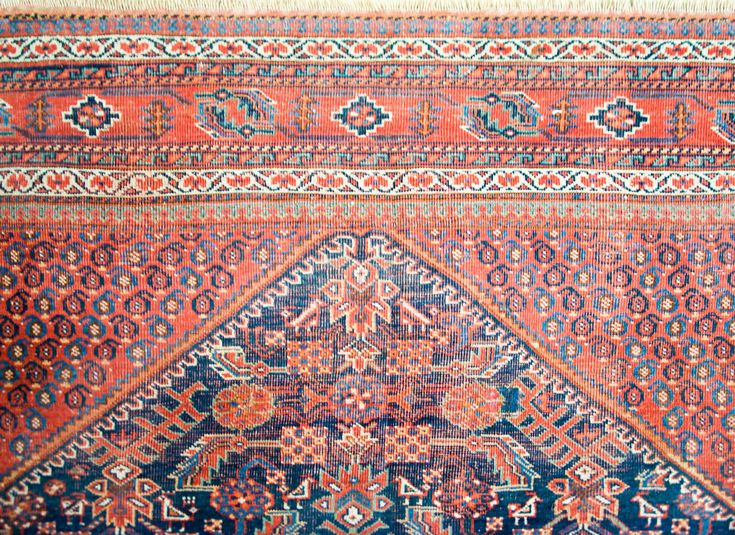 Early 20th Century, Persian Afshar Rug For Sale