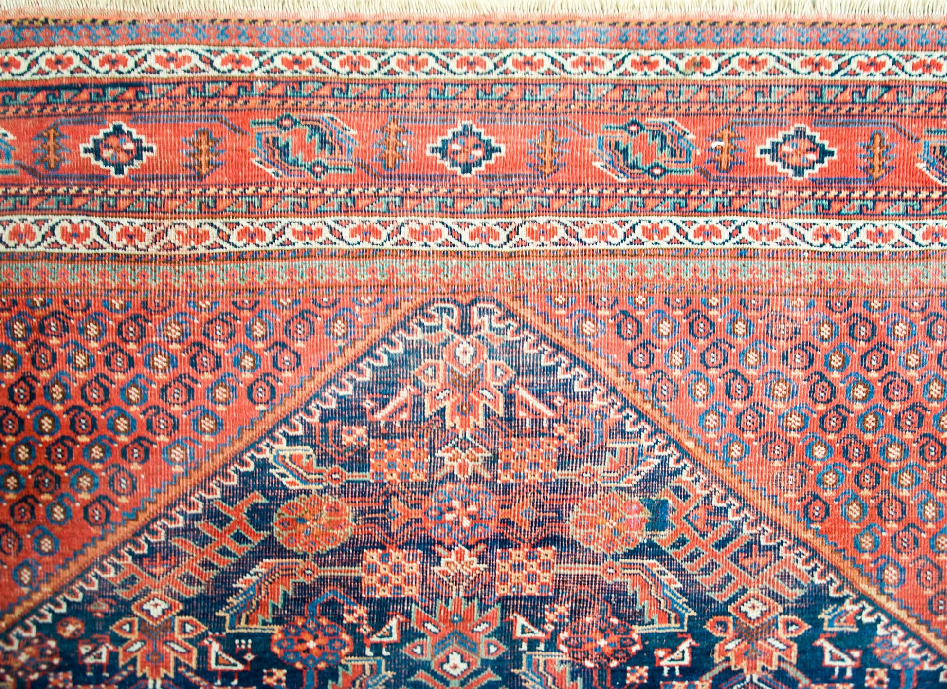 Early 20th Century, Persian Afshar Rug For Sale