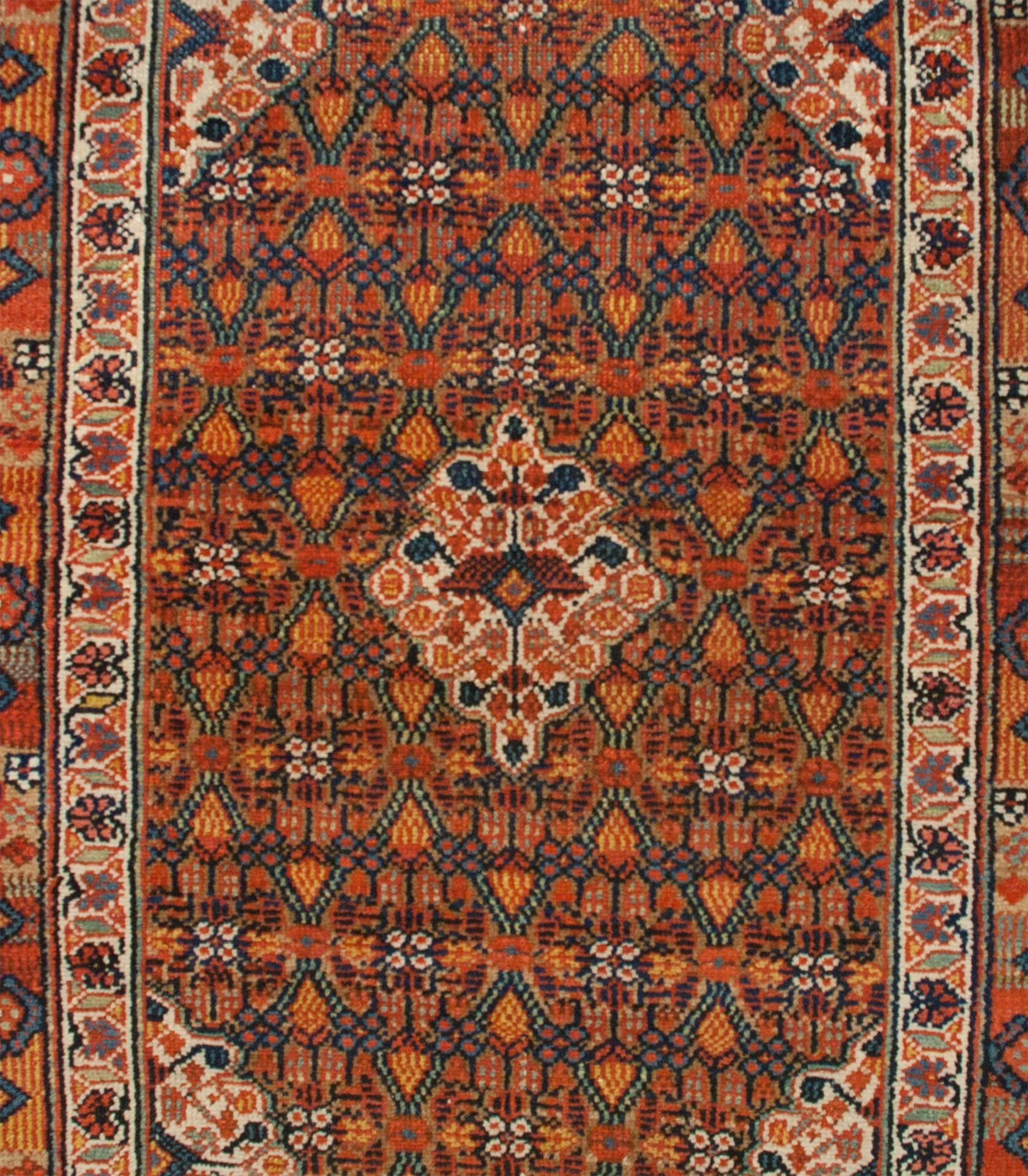 19th Century Serab Runner For Sale