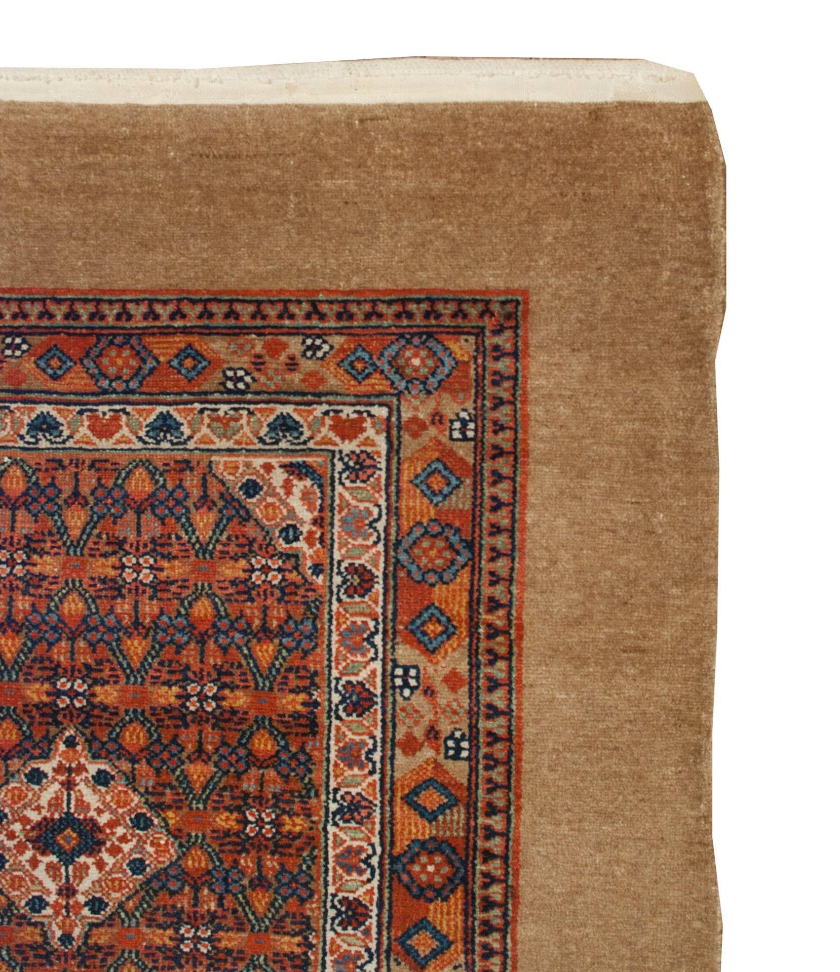 19th Century Serab Runner For Sale