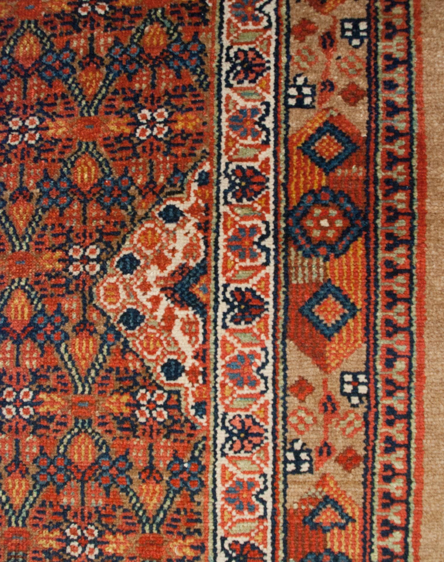 19th Century Serab Runner For Sale