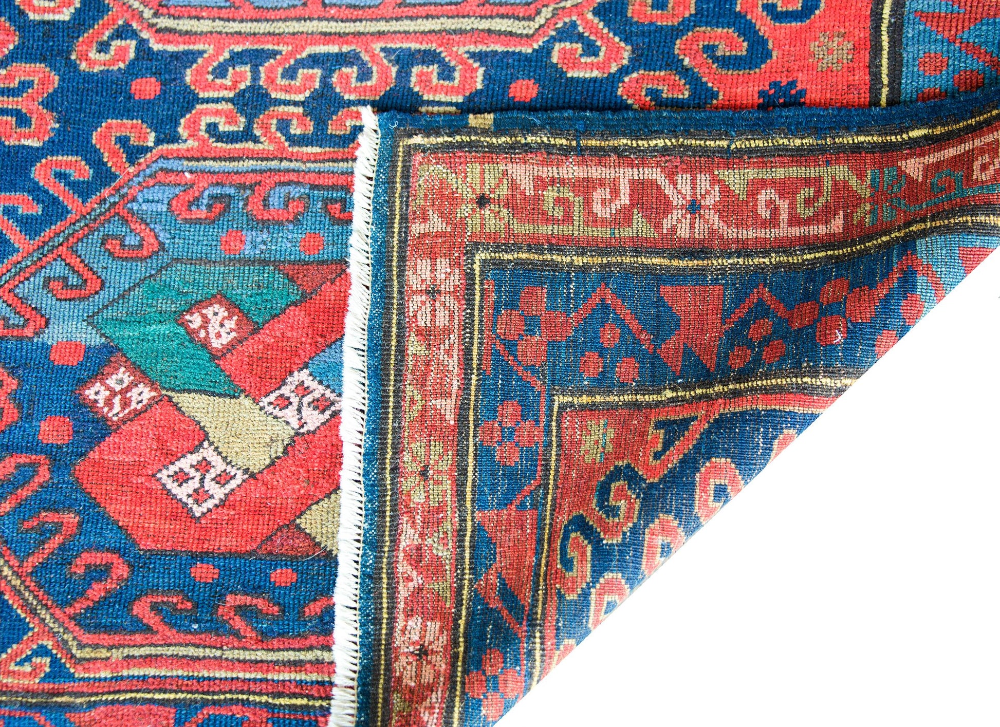 Early 20th Century Persian Kazak Rug For Sale