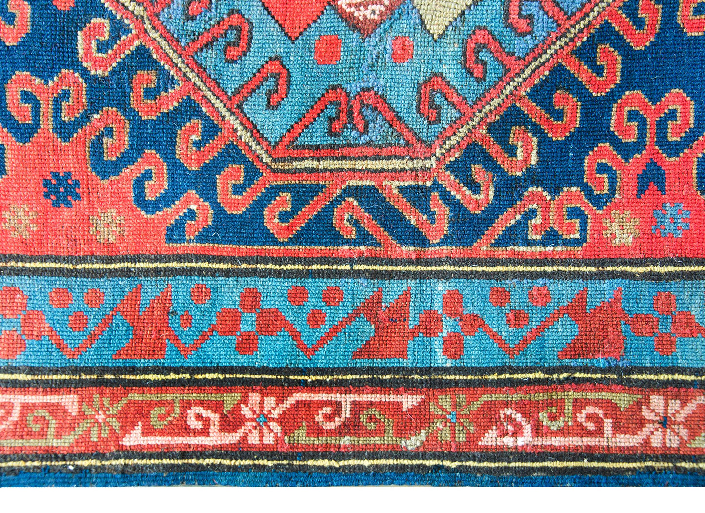 Early 20th Century Persian Kazak Rug For Sale