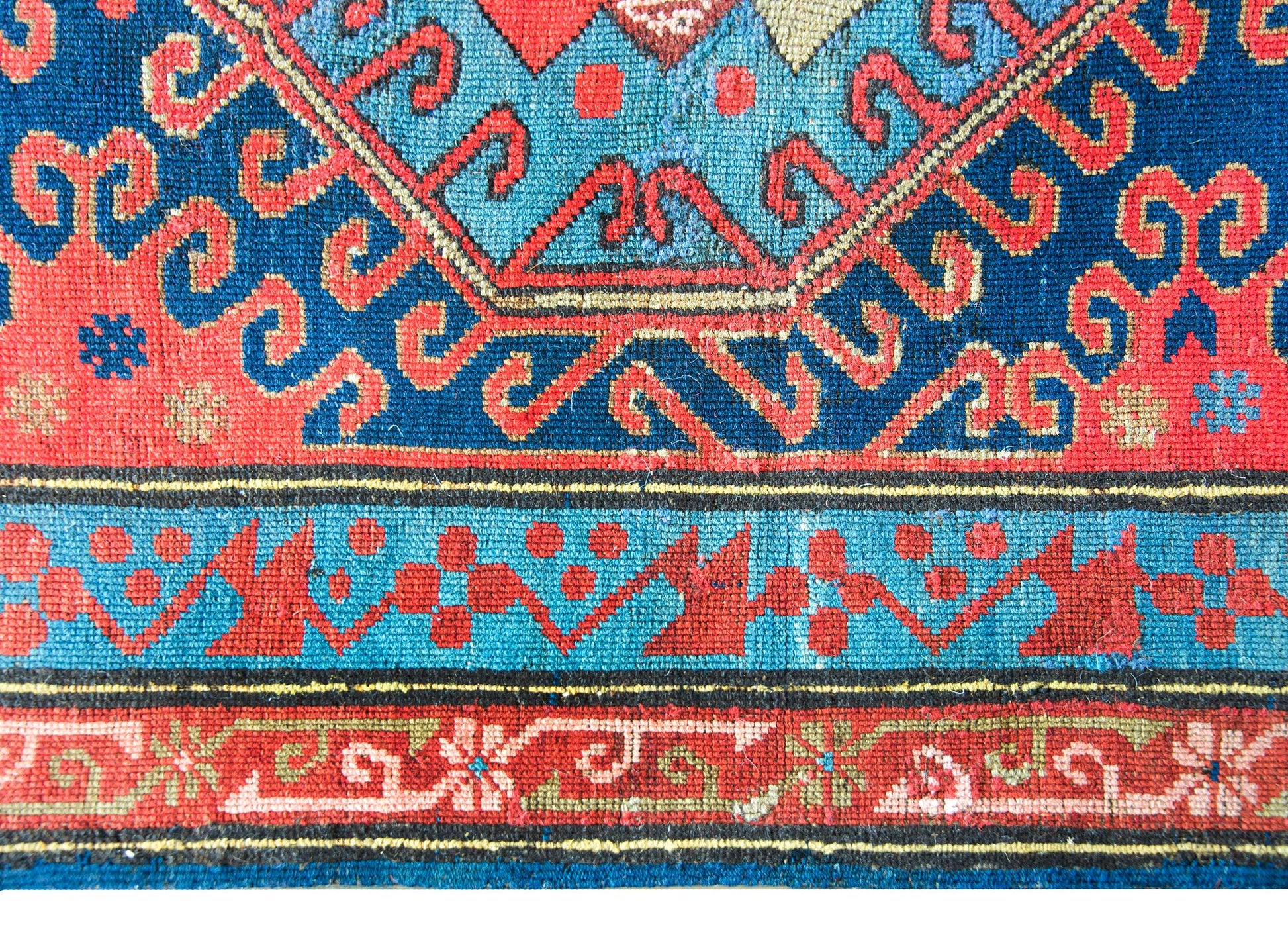 Early 20th Century Persian Kazak Rug For Sale