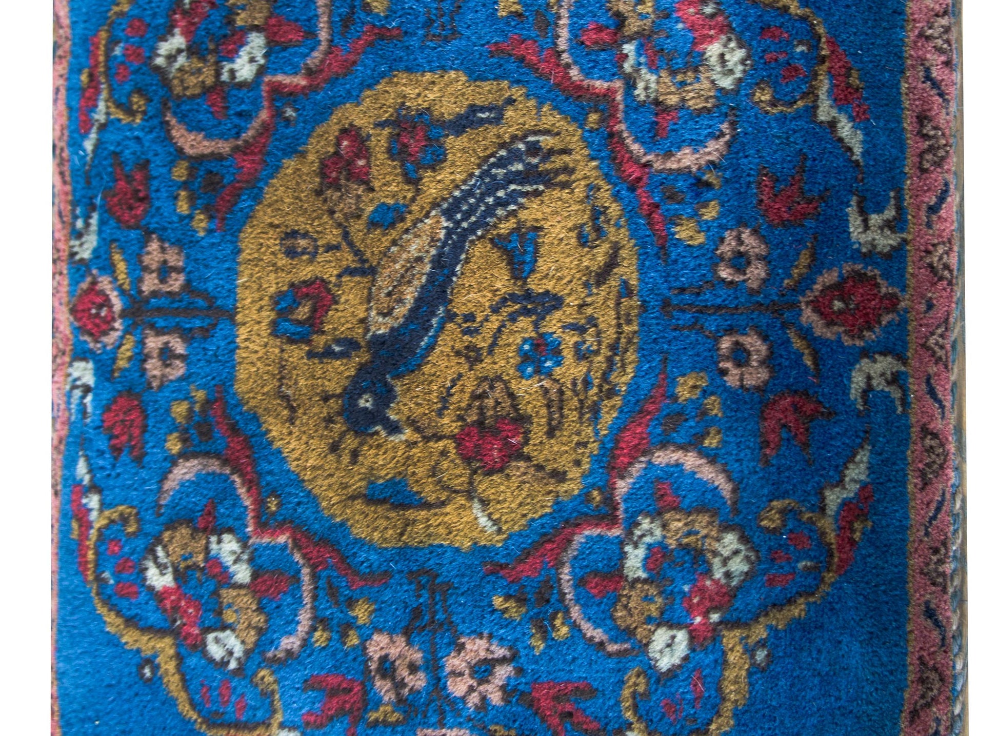 Vintage Afghani Floor Pillow For Sale