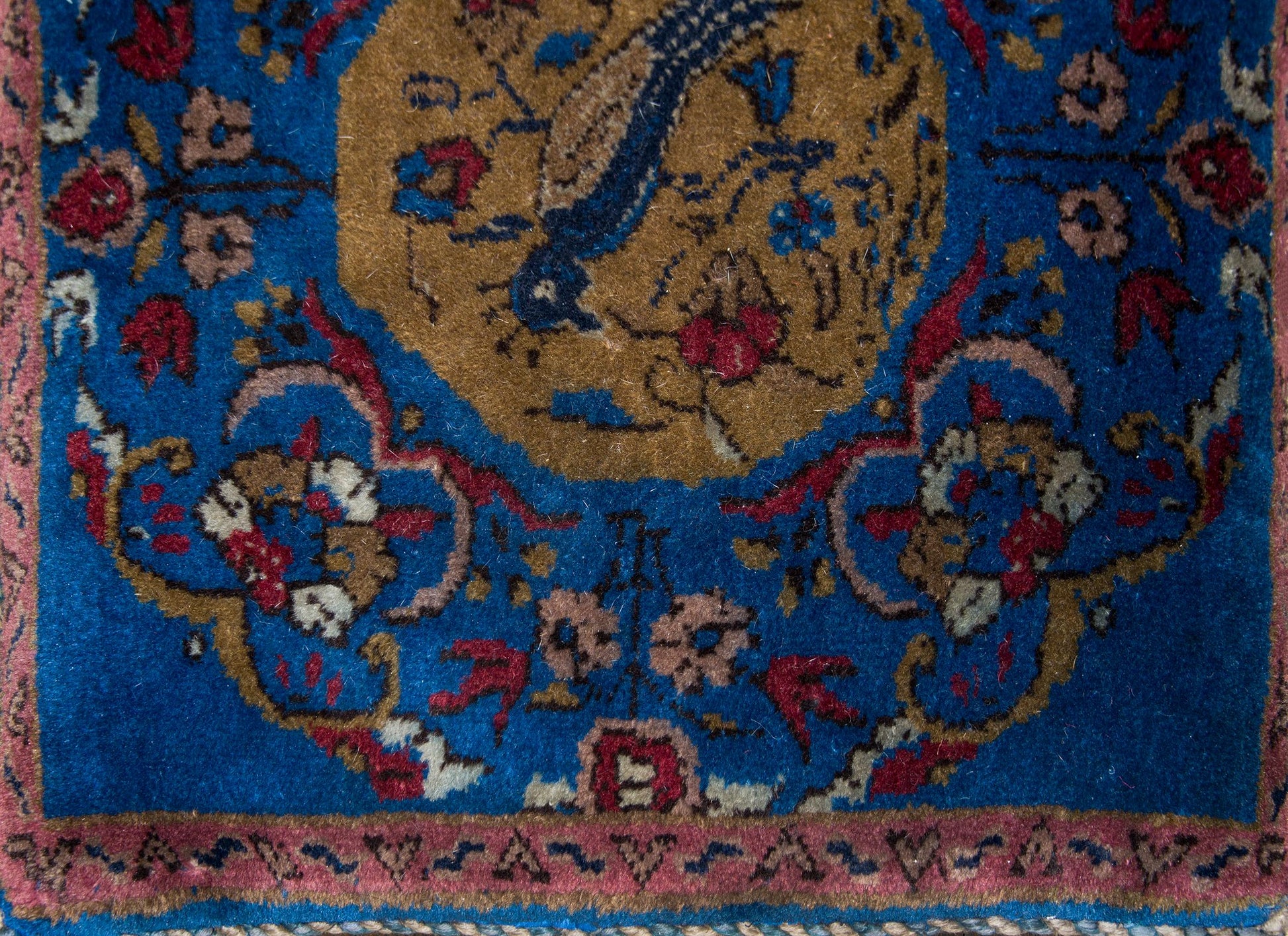 Vintage Afghani Floor Pillow For Sale