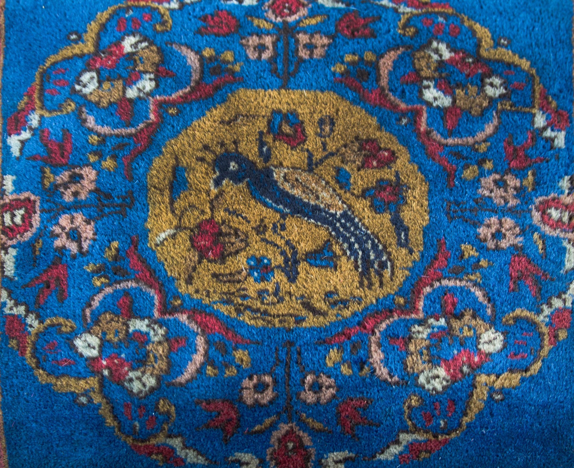 Vintage Afghani Floor Pillow For Sale