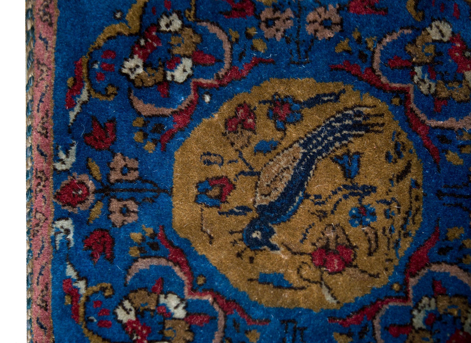 Vintage Afghani Floor Pillow For Sale