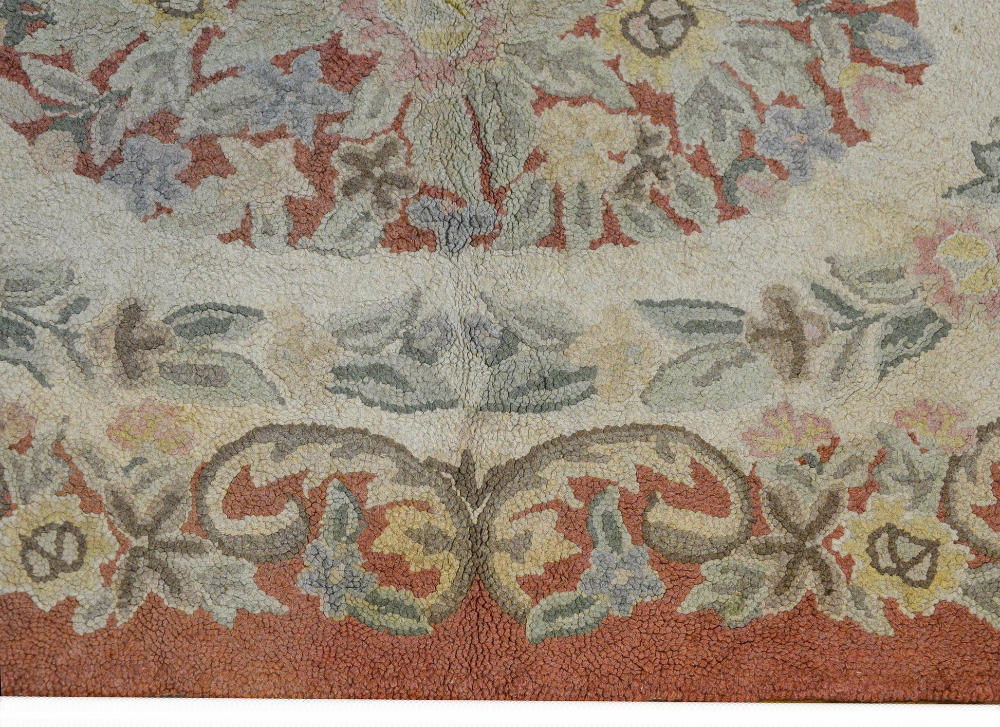20th Century Chinese Hook Rug For Sale