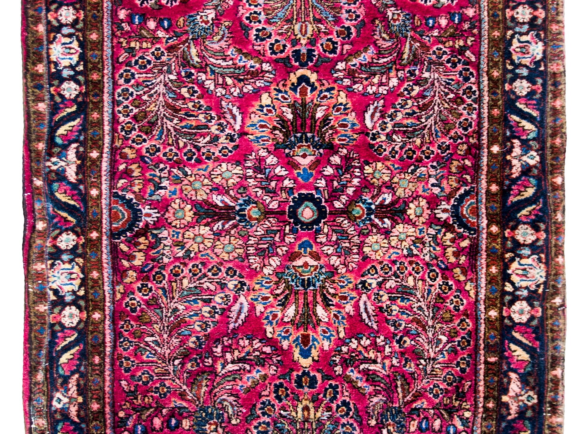 Early 20th Century Persian Sarouk Runner For Sale