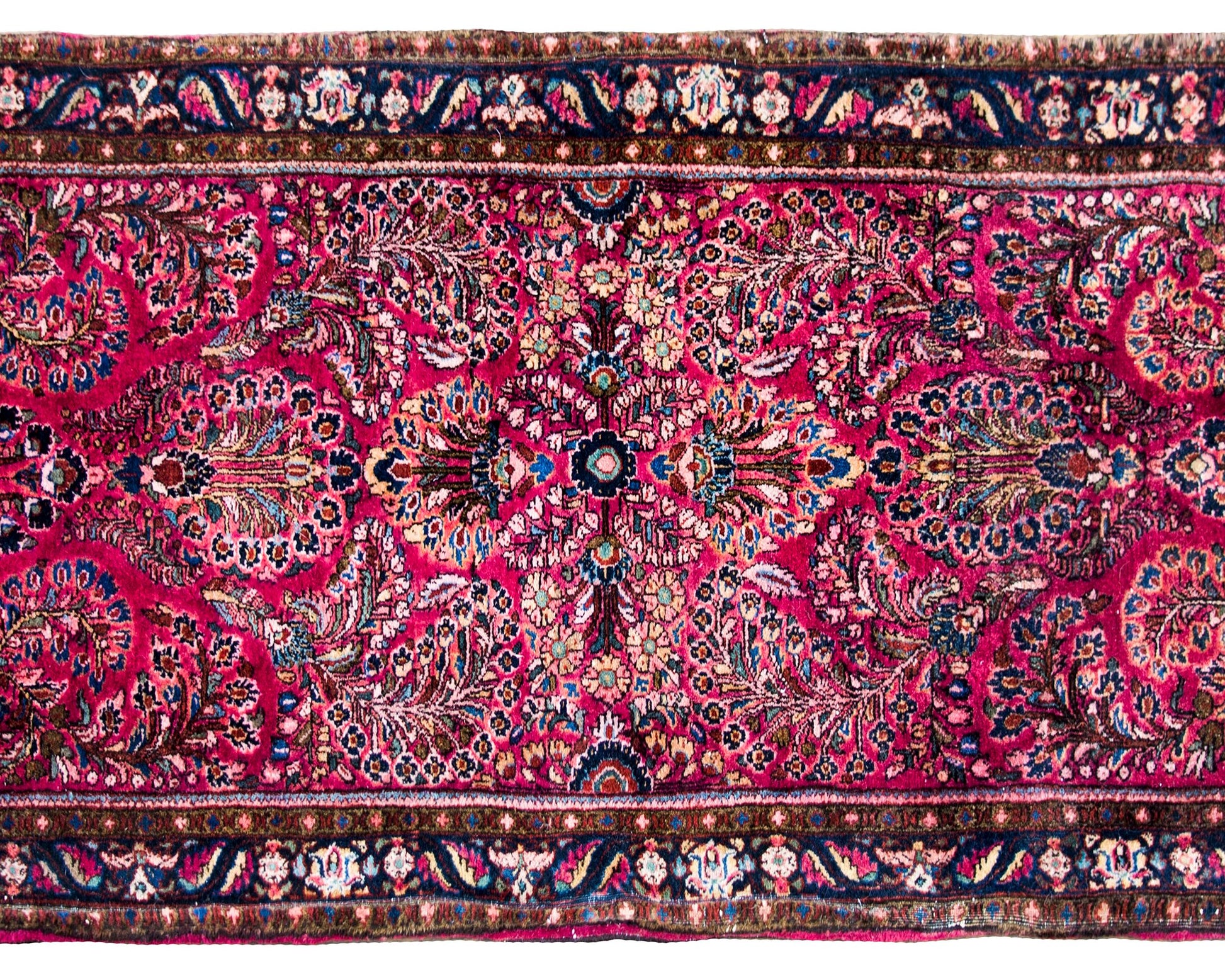 Early 20th Century Persian Sarouk Runner For Sale