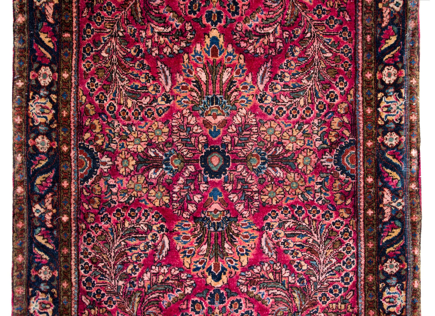 Early 20th Century Persian Sarouk Runner For Sale