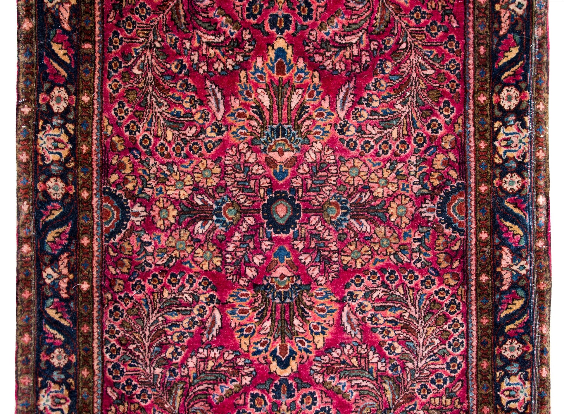 Early 20th Century Persian Sarouk Runner For Sale