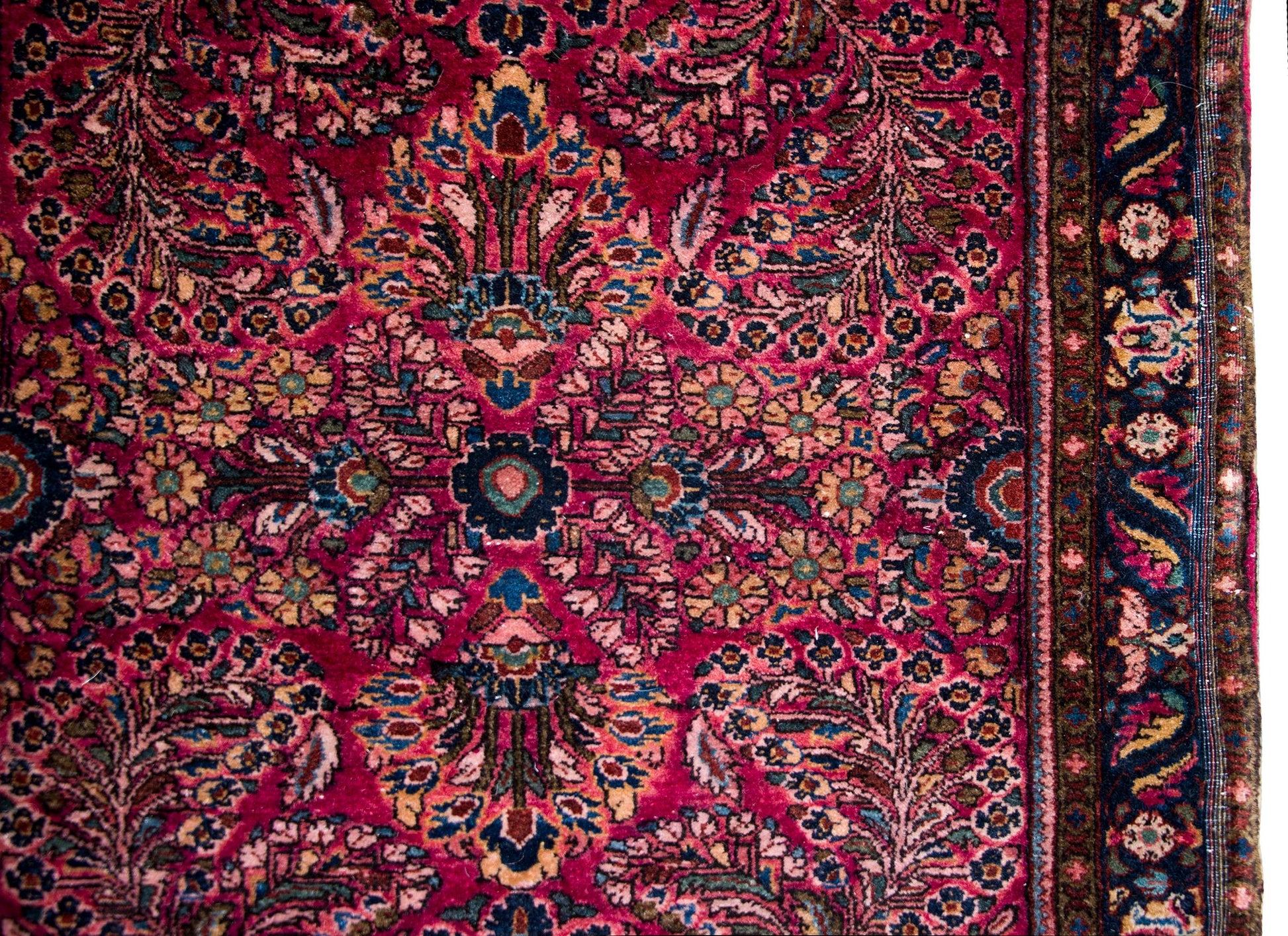 Early 20th Century Persian Sarouk Runner For Sale