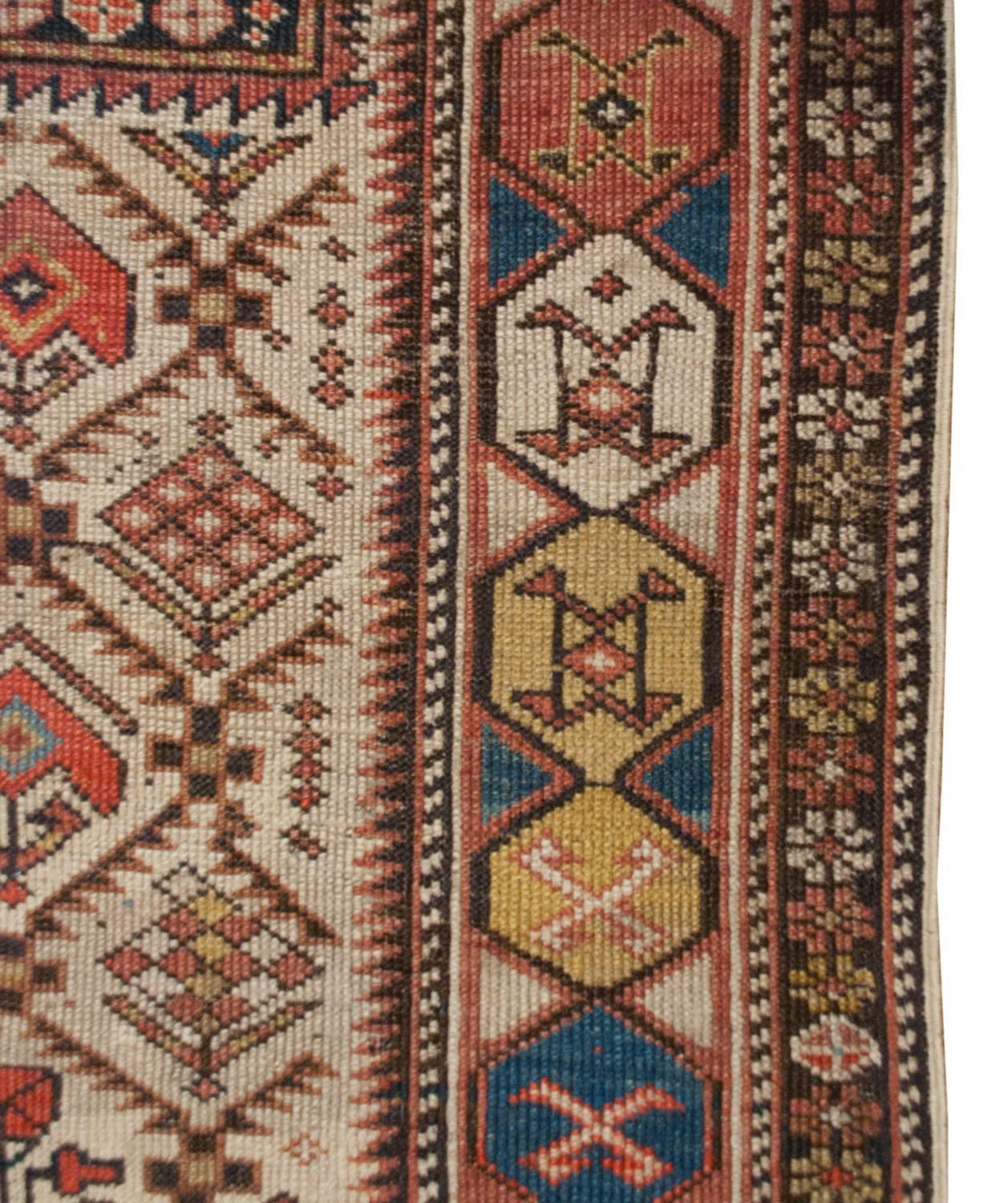 Outstanding 19th Century Shirvan Prayer Rug For Sale