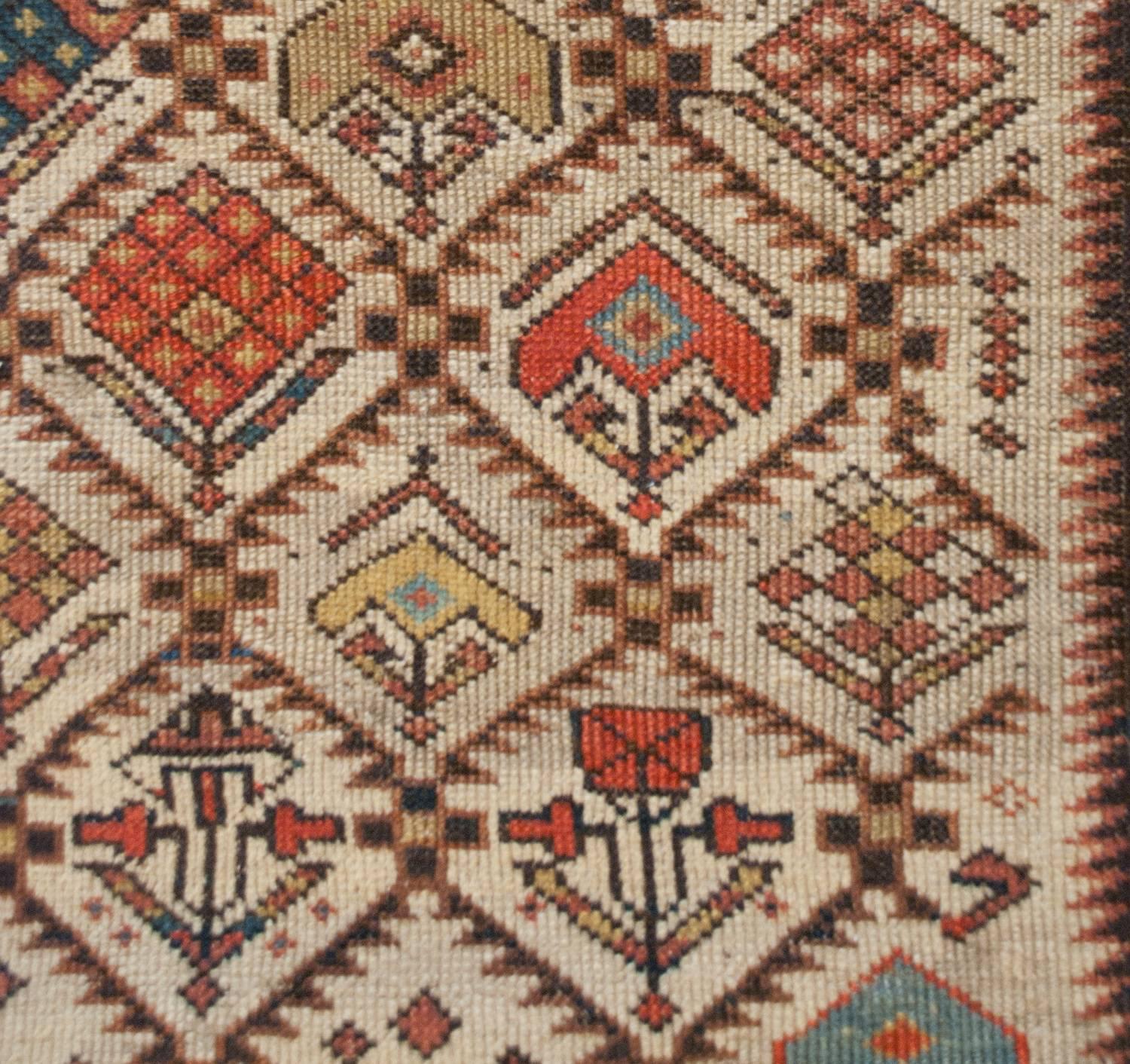 Outstanding 19th Century Shirvan Prayer Rug For Sale