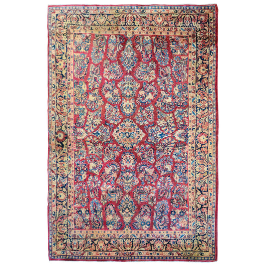Early 20th Century Sarouk Rug For Sale