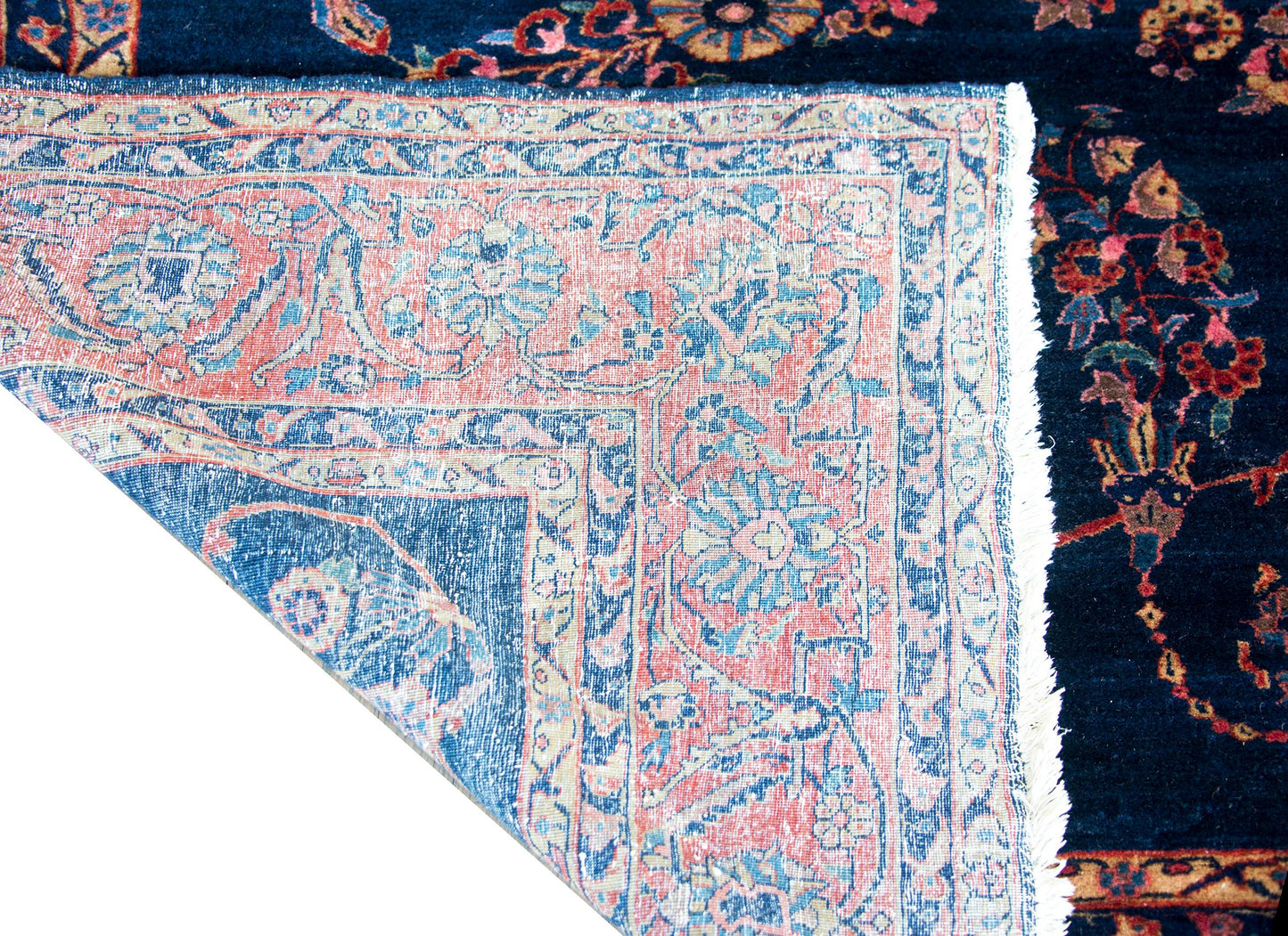 Early 20th Century Persian Sarouk Mohajeran Rug For Sale