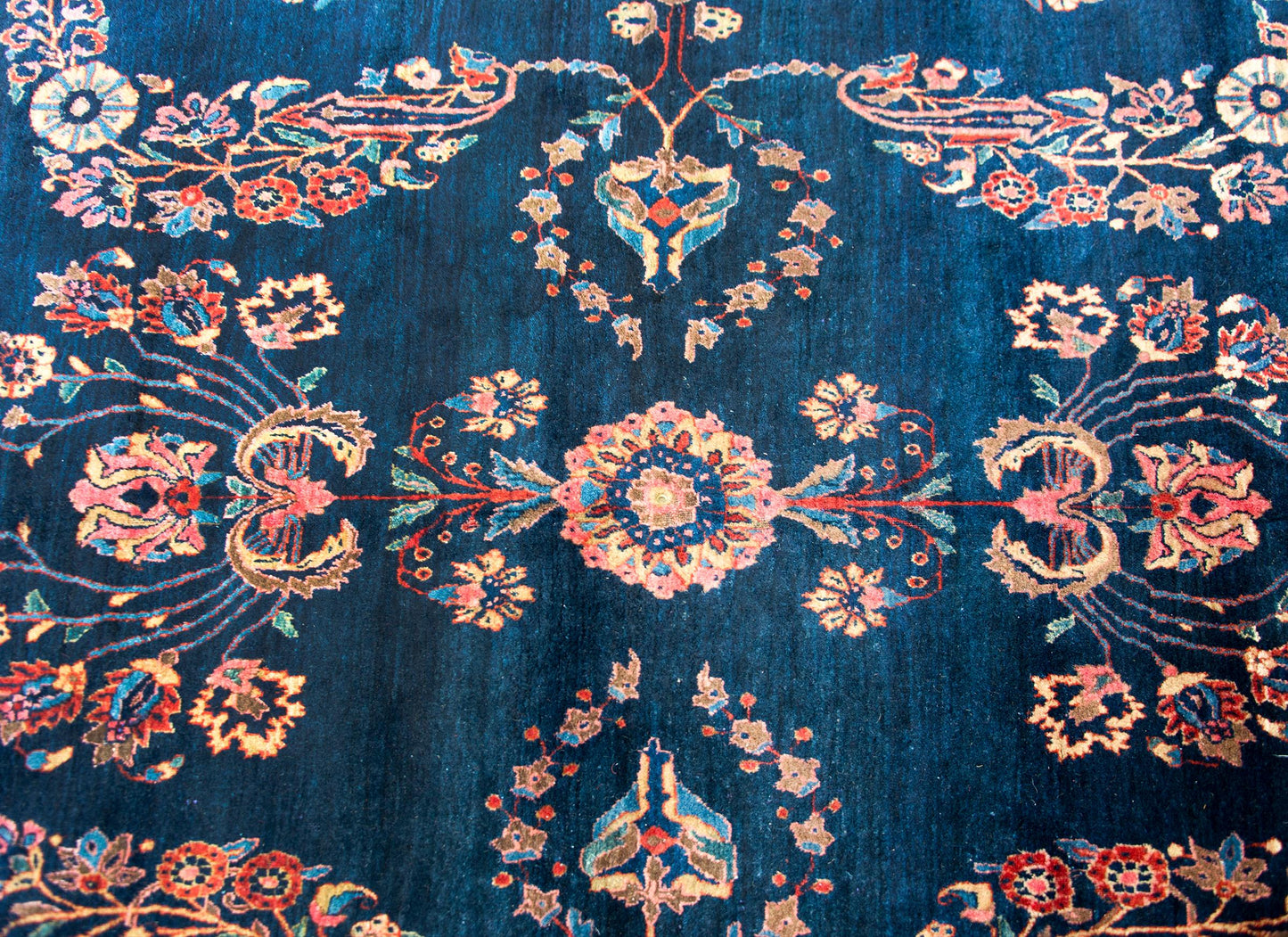 Early 20th Century Persian Sarouk Mohajeran Rug For Sale