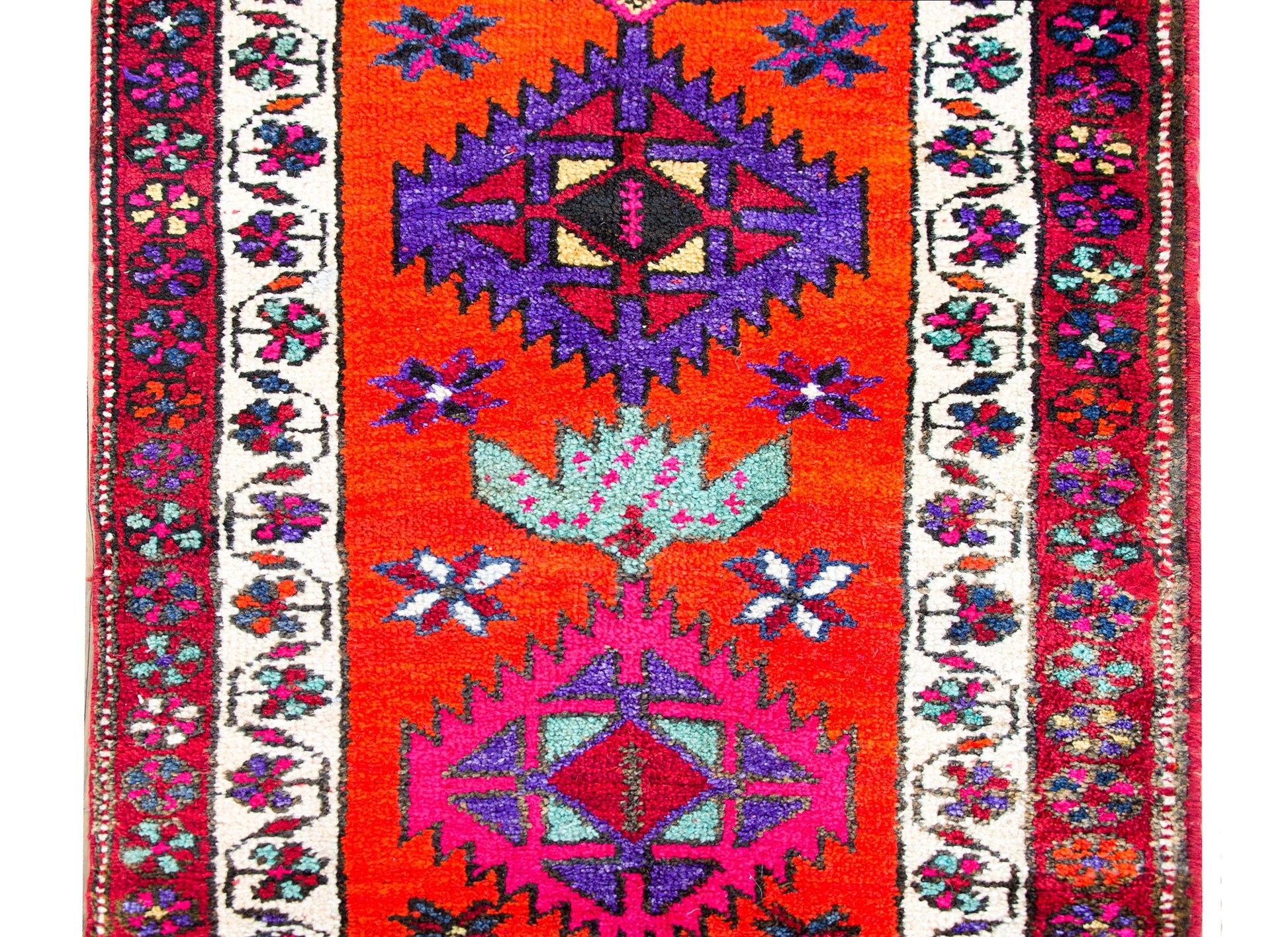 Vintage Turkish Konya Runner For Sale