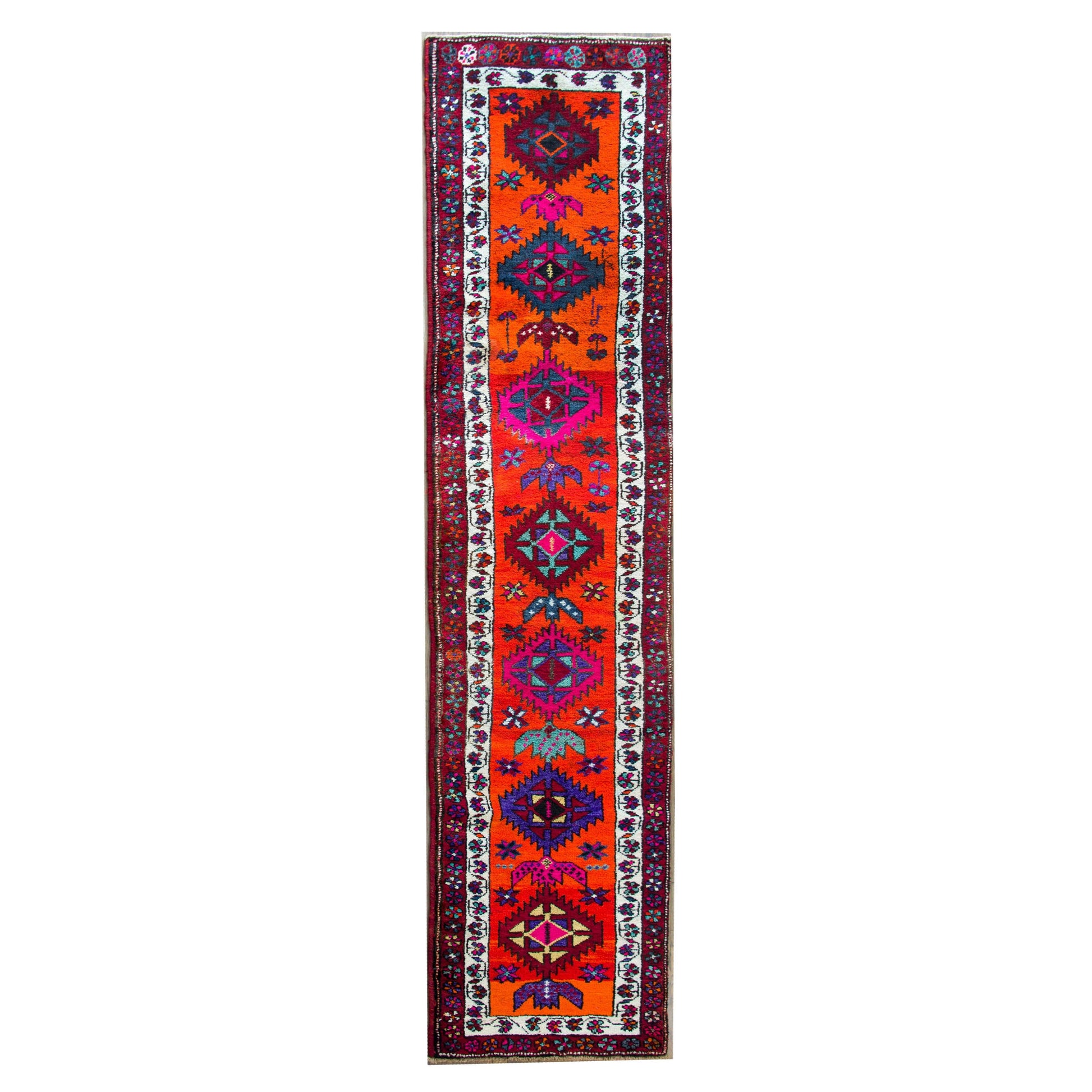 Vintage Turkish Konya Runner For Sale